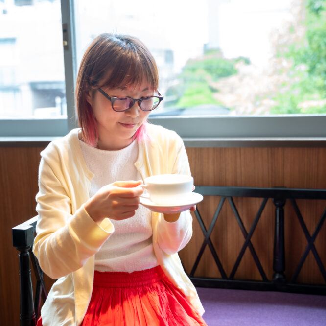 都内でランチ会撮影