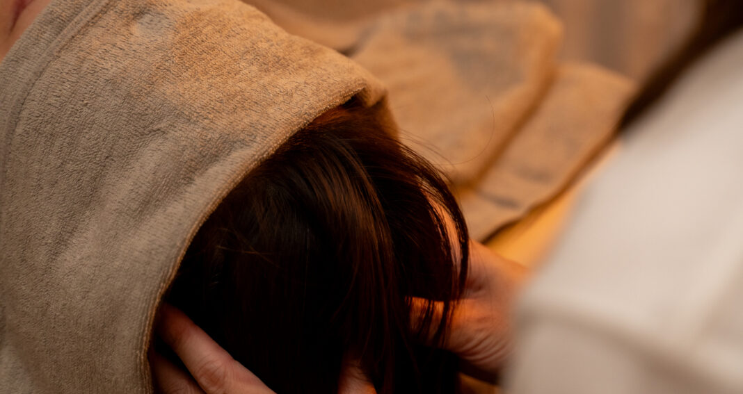 都内のサロンさんで撮影