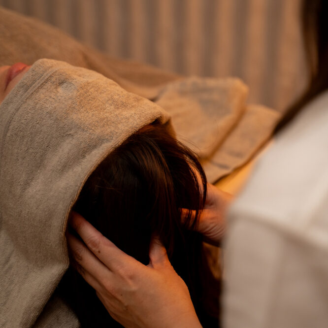 都内のサロンさんで撮影